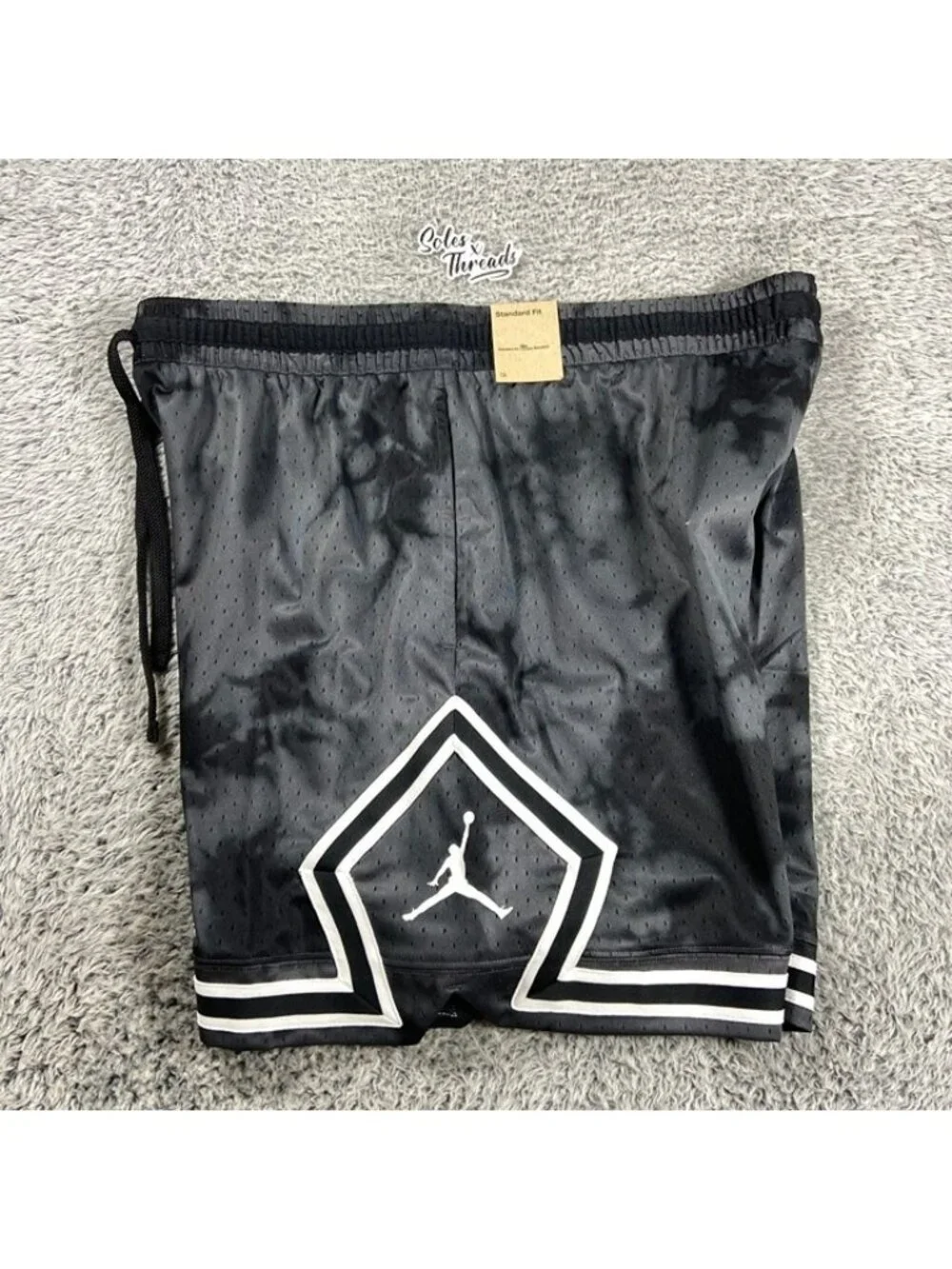 Nike Jordan Dri-FIT Breakfast Club Diamond AOP Shorts Size 2XL Men DZ0561-022